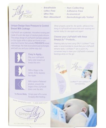 LilyPadz Reusable Silicone Nursing Pads - Regular Size (1 Pair) - Buy Online on SooperMarket.com