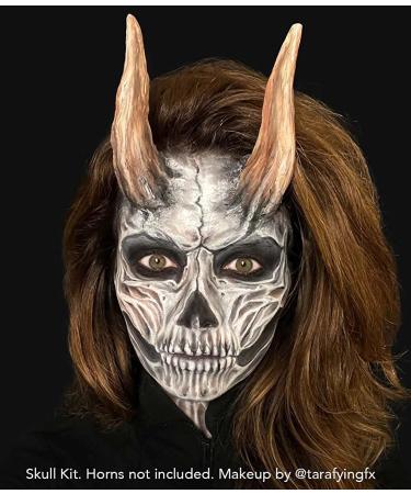 Graftobian Skull Makeup Kit - 11 Piece Set in Multi-colored Palette - Buy Online on SooperMarket.com