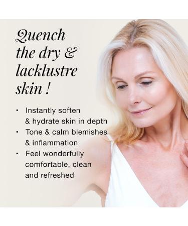 Poppy Austin 120mL Organic Rose Water Toner for Face - 100% Pure, Vegan & Cruelty Free - Enriched with Skin Loving Nutrients - Buy Online on SooperMarket.com