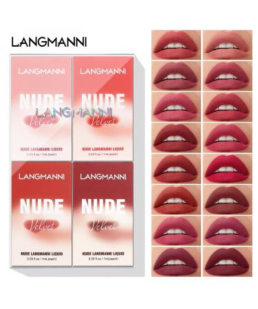 12H Waterproof Liquid Lipstick | Non-Stick Long-Lasting Matte Lip Gloss | 16 Vibrant Colors - Buy Online on SooperMarket.com
