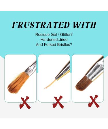 LOUINSTIC Acrylic Nail Brush Cleaner - 4 OZ | Clean Gel/Acrylic Nail Brushes & Art Tools - Buy Online on SooperMarket.com