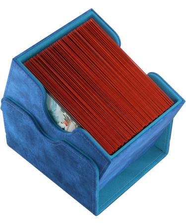 Gamegenic Sidekick 100+ XL Convertible Deck Box - Blue | Sideloading Card Storage for 100 Double-Sleeved Cards | Removable Cover Clips | Extra Thick Inner Sleeves | GGS20092ML - Buy Online on SooperMarket.com
