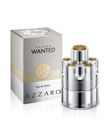 Azzaro Wanted Eau de Parfum - Energizing & Intense Mens Cologne - Woody Aromatic & Spicy Fragrance - Fresh Notes of Juniper Berries Sage Vetiver - Lasting Wear - Luxury Perfumes for Men 1.69 Fl Oz (Pack of 1)
