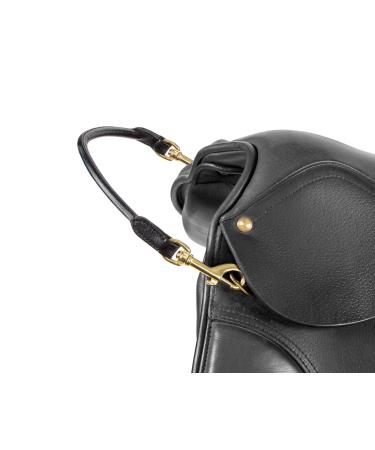 Shires Blenheim Leather Balancing Strap Black