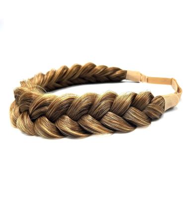 StheJFB Braid Headband - 2 Strands Messy Classic Chunky Plaited Wide Braids for Women & Girls - Buy Online on SooperMarket.com