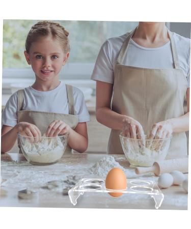 Hemoton Acrylic Egg Holder 1 Set Refrigerator Eggs Egg Carrier Egg Holder Egg Container Egg Organizer Shelf Storage Egg Carton - Buy Online on SooperMarket.com