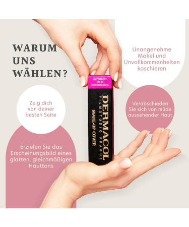 Dermacol Full Coverage Foundation - Matte Liquid Makeup SPF 30 Waterproof for Oily Skin & Acne Long-lasting 30g Color 224 - International Shipping Available - Buy Online on SooperMarket.com