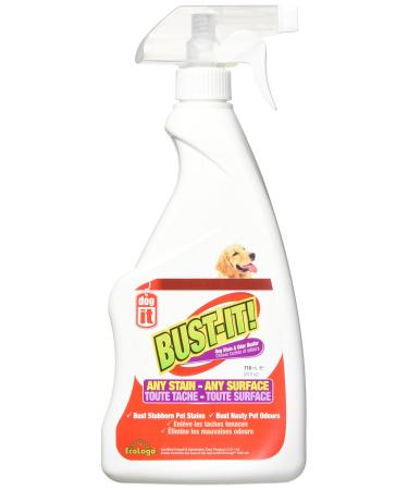Dogit Bust-It Spray removes urine stains and odors 710ml