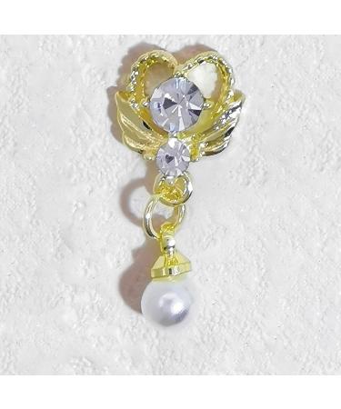 Worparsen Nail Jewelry Pendant Style Nail Art Decor DIY Manicures Gadget High Durability for Salon 1 Bag E - Buy Online on SooperMarket.com