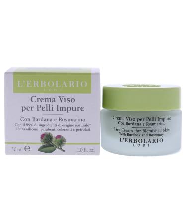 LErbolario Face Cream for Blemished Skin for Unisex 1 oz Cream