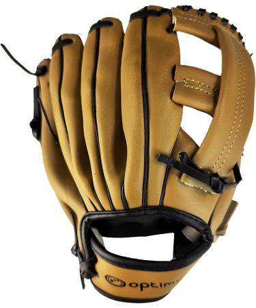Optimum Extreme Left-Handed Baseball Glove & Ball - Deep Bag Padded Palm Wrist Protection for Ultimate Comfort - Buy Online on SooperMarket.com