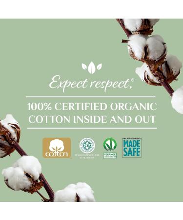 Organyc 100% Certified Organic Cotton Makeup Pads - Natural Unbleached Makeup Remover Rounds (70 Count) - Buy Online on SooperMarket.com