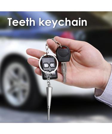 Calakono Funny Dentist Key Pendant - Unique Dental Gift with Mouth Mirror Key Ring for Dentists & Dental Assistants - Buy Online on SooperMarket.com