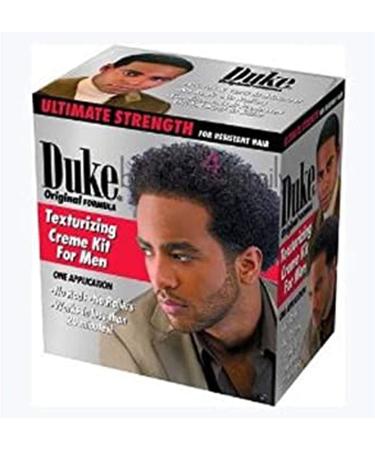 Duke Texturizing Creme Kit for Men - Super 1 Application | Achieve Textured Hair - Buy Online on SooperMarket.com