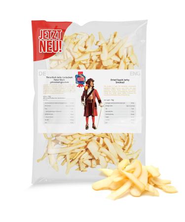 Inkfish jerky tulsment (1kg xxl pack) fish jerky i high protein i snacks i dryfish omega 3 i beef jery dry meat & chips alternative