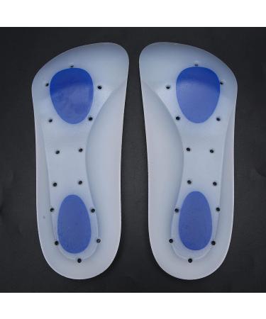 Buy Silicone Insoles - Invisible Gel Heel Cushions for Pain Relief | Breathable Anti-Sweat Comfort - Buy Online on SooperMarket.com