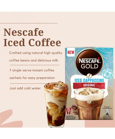Iced Coffee Gift Set - 7x Nescafe Iced Latte Sachets Coffee Topper Coffee Syrup Border Coffee Biscuits - Gift for Coffee Lover Coffee Gifts for Men Christmas Gifts for Women Hampers for Women Original 18 Piece Set - Buy Online on SooperMarket.com
