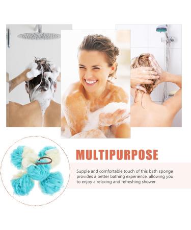 Buy NOLITOY 5pcs Adults Loofah Sponges - Bath Scrubbers & Shower Body Wash Accessories for Optimal Cleanliness | International Shipping Available - Buy Online on SooperMarket.com