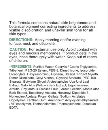 Replenix Pigment Correcting Cream - Medical-Grade Brightening Moisturizer for Skin Discoloration (1 oz) - Hydrating Face Cream for All Skin Types | International Shipping - Buy Online on SooperMarket.com