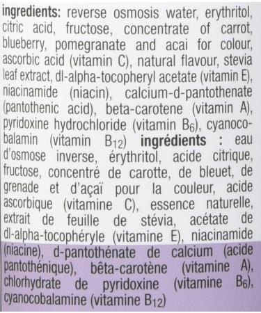 Glaceau vitaminwater zero Pack of 12 XOXOX 7.1 L - Buy Online on SooperMarket.com