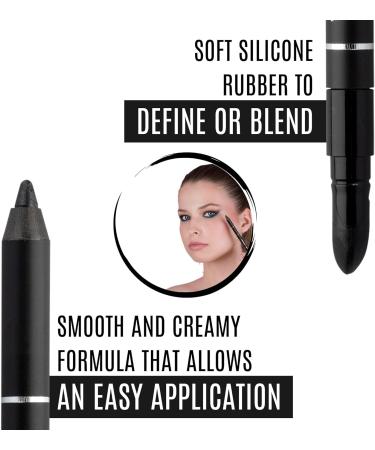 IMPALA Waterproof Eyeliner No. 02 Dark Gray Glitter | Long-Lasting & Water-Resistant | Creamy Texture for Defined or Smudged Look - Buy Online on SooperMarket.com