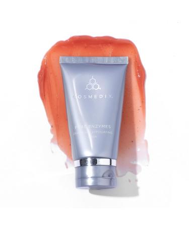 COSMEDIX Pure Enzymes Cranberry Exfoliating Mask - Gentle Exfoliation for Dry Skin | Smooth Texture with L-Lactic Acid & Cranberry Enzymes | Cruelty-Free - Buy Online on SooperMarket.com