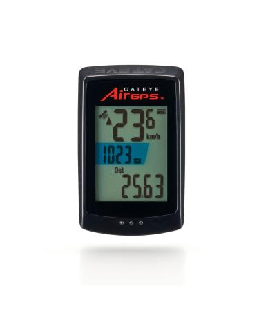 CATEYE - AirGPS Sensorless USB Rechargeable GPS Cycling Computer CC-GPS100
