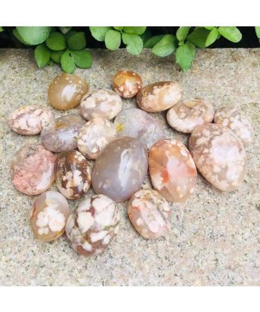 1pc 35g-260g Natural Polished Cherry Blossom Flower Agate Palm Stone forGifts Can be Used for (Color : 35g-55g) HOMEZHOU (Color : 110g-130g) - Buy Online on SooperMarket.com