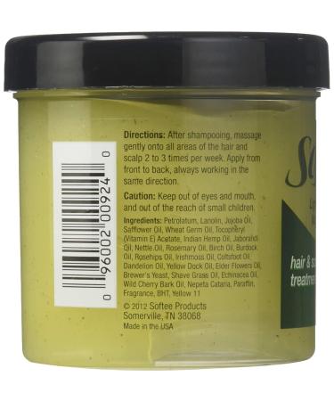 Softee Indian Hemp Hair & Scalp Treatment 5oz - Nourishing Formula - Buy Online on SooperMarket.com