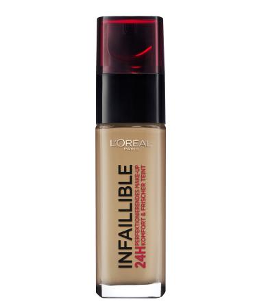 L'Or al Paris Infaillible Make Up 300 Amber - Make Up 24 Hours - Covering & Ultra -Resistant for sebum and sweat 1 Pack (1 x 30 ml) 30 ml (1 Pack) No.