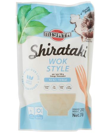 Miyata Shirataki Wok Style noodles made from konjac flour pack of 6 (6 x 270 g) Wok noodles
