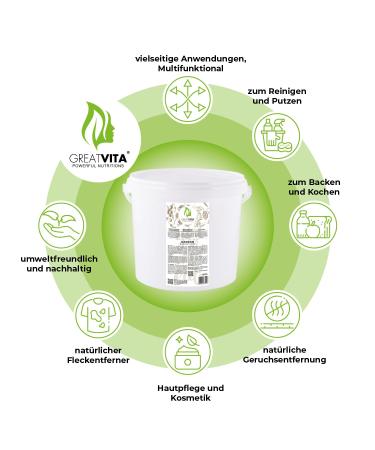 Premium Quality Soda Powder 5000g - Ecological Sodium Carbonate E 500II | High Purity Baking Powder | Greatvita - Buy Online on SooperMarket.com