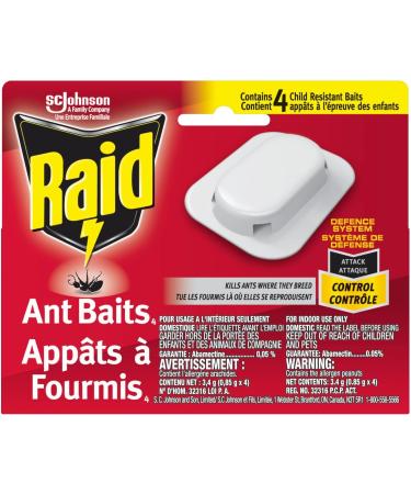 Raid Ant Killer Baits And Traps For Indoor Use Child Resistant 8 Count Baits Ant Killer - Buy Online on SooperMarket.com