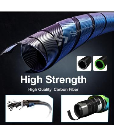 Soougayilang 2.18m Wels Fishing Rod - Durable Carbon Fiber Boat Rod for Sea Fishing | Lightweight & Robust Carp Fishing Gear - Buy Online on SooperMarket.com