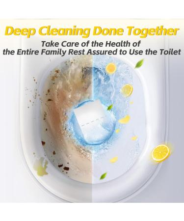 Soulink Toilet Cleaning Sheets - Eco-Friendly Liquidless Strips 80 Cleans Plastic-Free Lemon Scent - International Shipping Available - Buy Online on SooperMarket.com