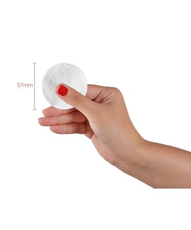 AnnaLisa 100% Pure Combed Cotton Rounds - 3 Packs of 80 | Hypoallergenic & Absorbent | 240-Piece Italian Facial Cleansing Pads - Buy Online on SooperMarket.com