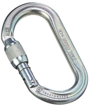 PETZL Pro Oxan Screw-Lock Carabiner Gold Screw-Lock