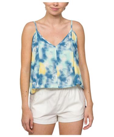 Hurley Naturals V-Neck Tee XL Stellar Cloud Print