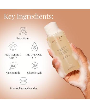 Buy MONAT BODY CARE Moisturize & Replenish Body Wash | Hydrating Shower Gel & Natural Botanical Cleanser for Dry Skin | Spa Quality Skin Hydration - Buy Online on SooperMarket.com