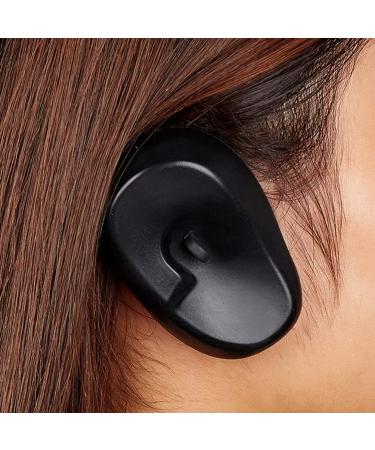 KALLORY Hair Dye Ear Cover Earmuffs - 8PCS Black Pink - Salon & Home Hairdressing Accessory - Buy Online on SooperMarket.com