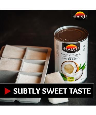 Coconut Milk Haiku Premium Asian Cuisine Great Tasting Add to Your Favourite Dish Dairy Free Gluten Free 398ml 398 ml (Pack of 1) - Buy Online on SooperMarket.com
