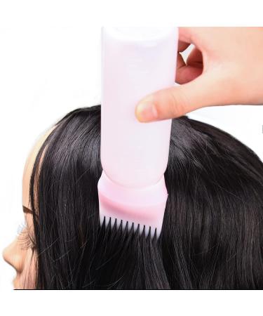 UNVOJL Pink Dye Brush Bottle - 2 Pack Hair Dyeing Tools Applicator - Buy Online on SooperMarket.com