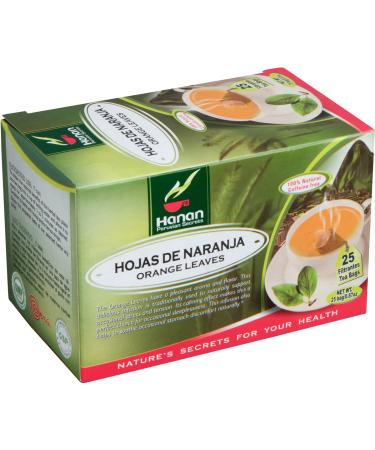Orange Leaves (Hojas de Naranja) - 25 Teabags of Herbal Tea from Peru