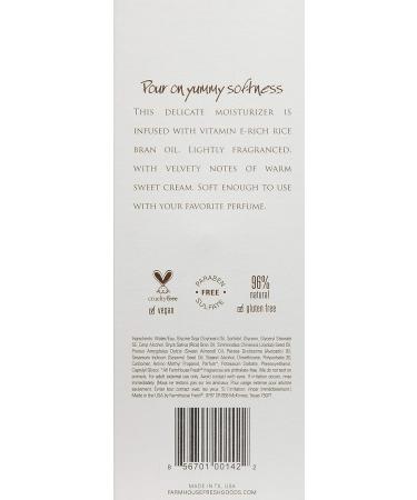 FarmHouse Fresh Sweet Cream Body Milk 10 Fl Oz - Nourishing Body Lotion - Buy Online on SooperMarket.com
