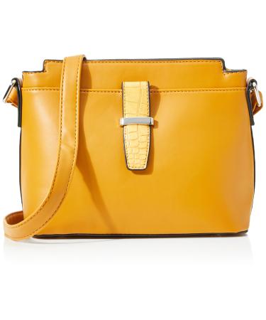 Envy Women's 3302 Mustard Shoulder Bag Small