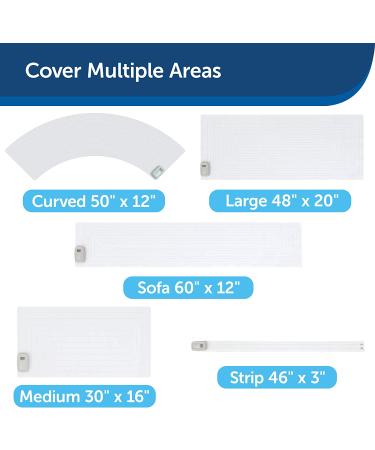PetSafe ScatMat Indoor Pet Training Mat for Sofa - 60 x 12 - Deter Pets Safely - Buy Online on SooperMarket.com