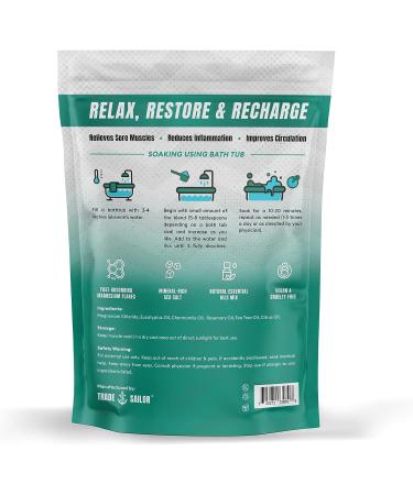 Natural Essence Eucalyptus Muscle Soak with Premium Magnesium Flakes for Relaxation and Relief - Buy Online on SooperMarket.com