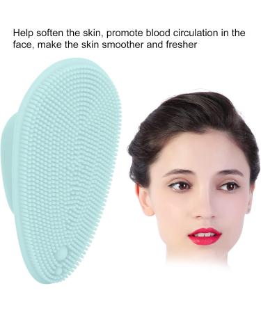 Silicone Face Brush for Deep Cleansing | Convenient Facial Cleaning Tool - Baby Shower Gift (Light Blue - Buy Online on SooperMarket.com