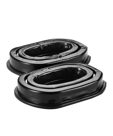 PROHEAR GEP03 Upgraded Gel Ear Pads for Walker's Razor Earmuffs, Comfortable and Soft Replacement Gel Ear Cups with Sealed Bottom Shell