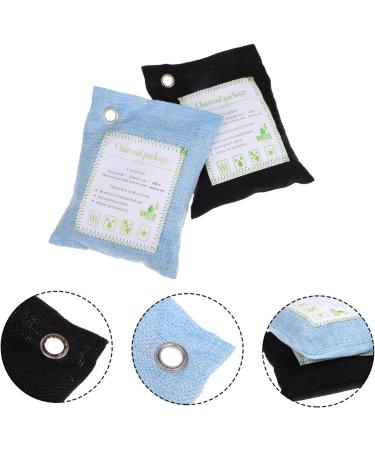 Homoyoyo Odorless Charcoal Bags - 2 Pack Activated Carbon Smell Absorbers for Cars & Home - Angry Orange Freshener - Buy Online on SooperMarket.com